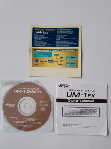 Edirol roland 1ex usb - edirol,