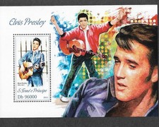 Elvis Presley Music stamp in