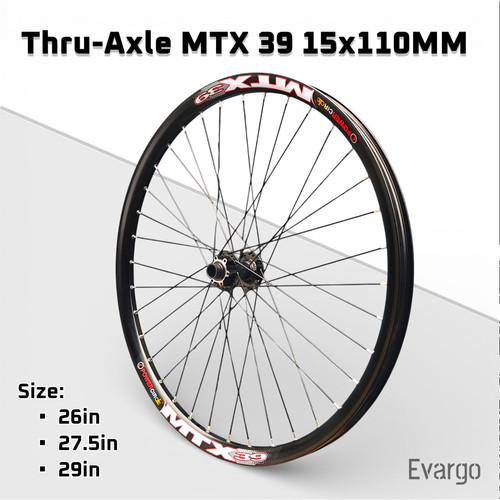 Front wheel thru axle 15mm - wheel, x
