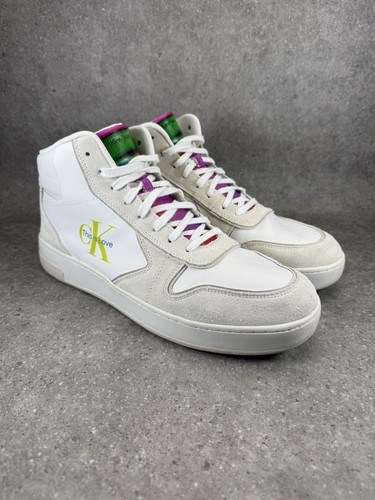 Calvin klein high top trainers - top,