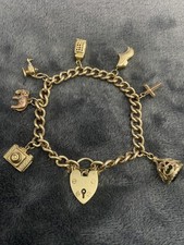  9CT GOLD BRACELET HALLMARKED