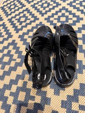 women black plastic sandals