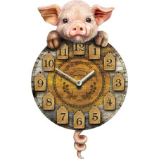 Nemesis Now Pink Pig Wooden