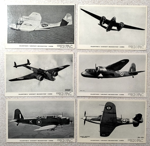 Aircraft recognition cards - aircraft,