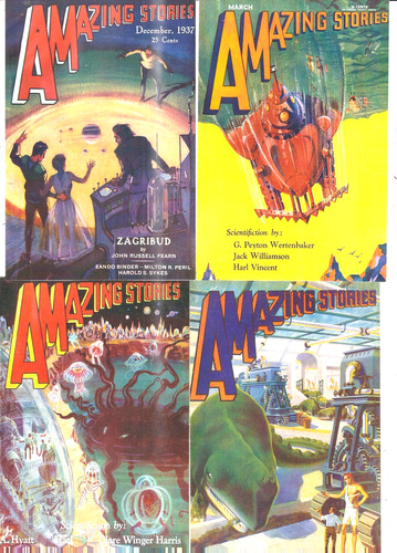 Science fiction comic book - science,