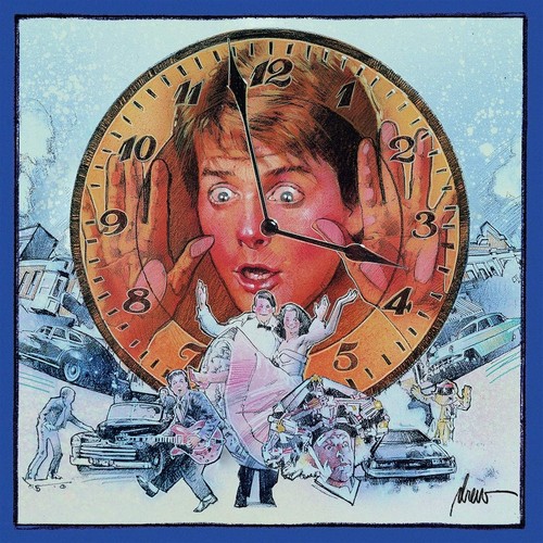Back the future delorean - future, (delorean