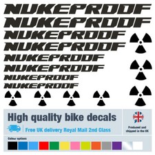 Nukeproof bike decal / labels