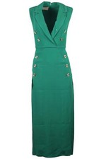 ELIE SAAB CREPE MAXI DRESS FR 36 UK 8