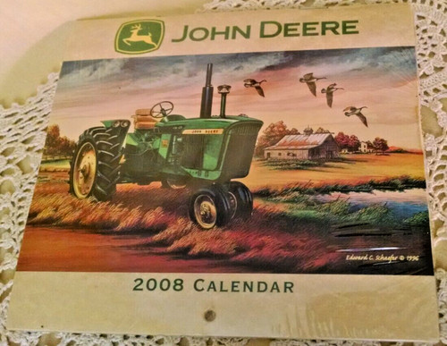 John deere tractor calendar - deere,