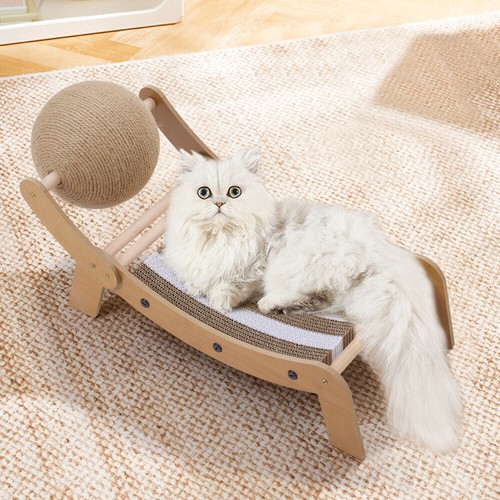 Pet cat scratcher lounger - scratcher,
