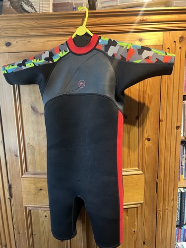 Banana bite shortie wetsuit - banana,