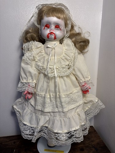 Porcelain horror doll - porcelain,