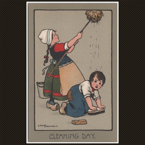 Cleaning day ethel - cleaning,