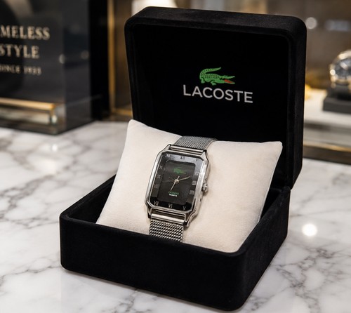 Lacoste quartz watch silver - lacoste,