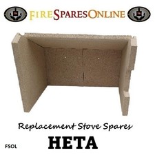 Heta Inspire 40 Stove Bricks -