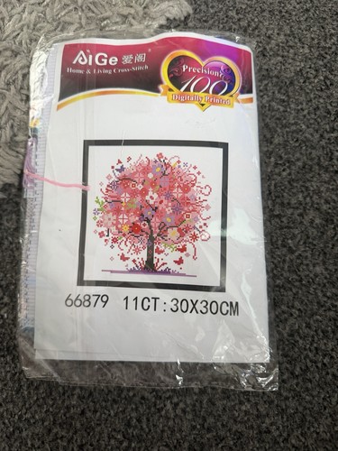 Pink tree 11ct - tree,