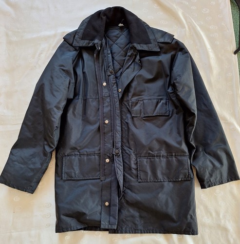 Black waterproof coat size - black,