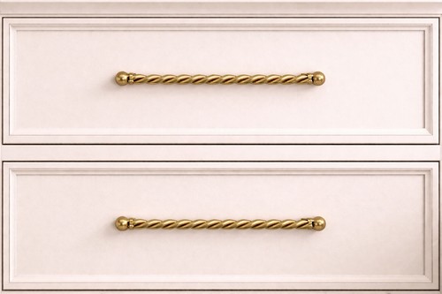 Vintage drawer pull gold - vintage,