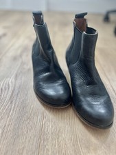 RED OR DEAD BLACK LEATHER