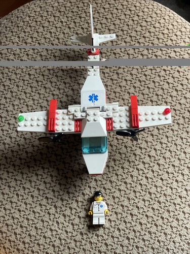 Lego hospital plane 2064 - hospital, rare
