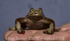 2.2" Old Chinese Purple Bronze