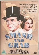 SMASH AND GRAB (DVD, 1937) Classic Crime Story, FREEPOST