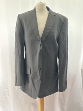 F&F Men's Grey Pinstriped