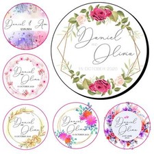 Personalised Wedding Stickers