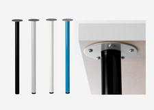 New Ikea ADILS Steel Legs Kitchen Breakfast Bar Table Worktop & Desks Legs 70 cm