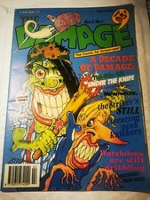 The Damage Adult British 1980's Comic Vol. 2 No.1. FREE POSTAGE 