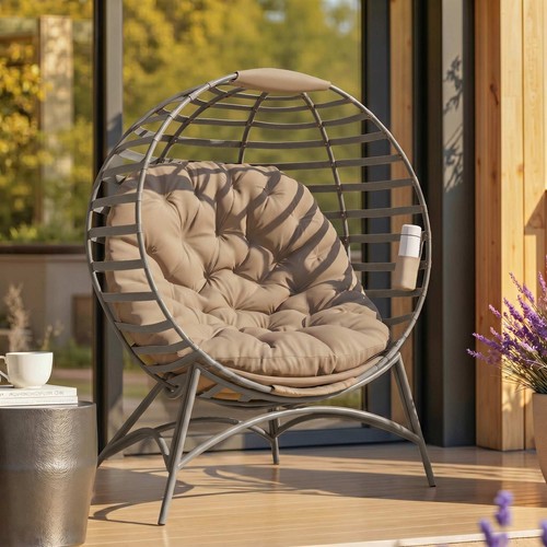Egg chair with soft cushion - egg,