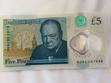 Bank england five pound - england, £5