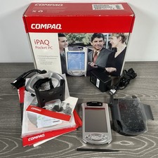 HP Compaq IPAQ Pocket PC | H3970 | Boxed 64MB RAM | Dock / Case / Charger