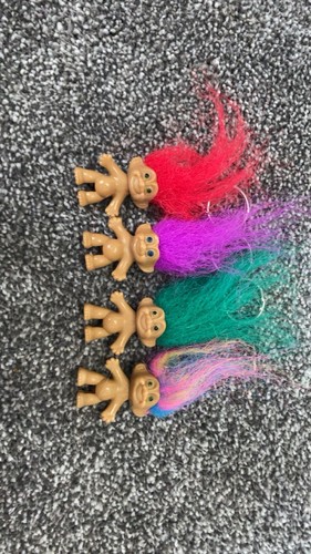Troll doll keychain and - troll,