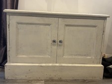 Small pine cupboard 2 door