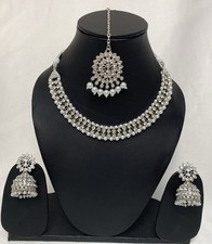 Asian party wear necklace set - asian,