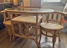 Vintage Bamboo Rattan Bistro