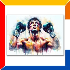 Rocky balboa boxing - rocky, print