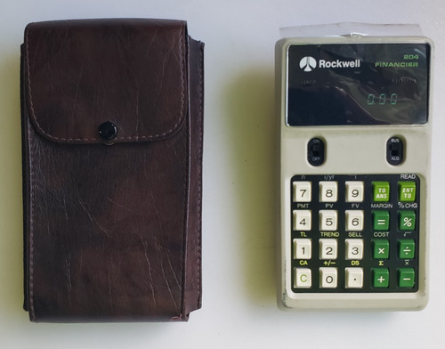 Rockwell 204 financier vintage - rockwell,