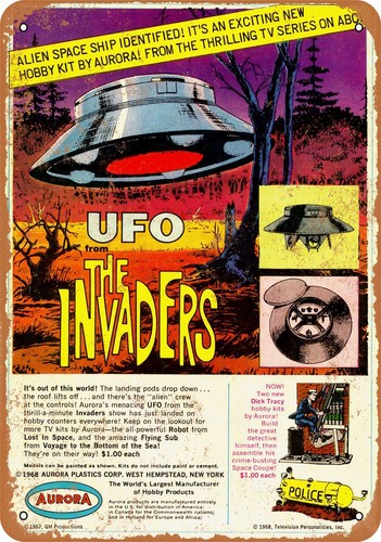 Metal sign 1968 - metal, the