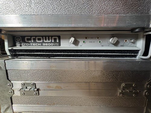 Crown macro tech 3600vz - macro,