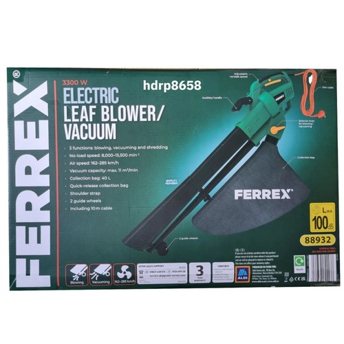 Ferrex 3300w electric - 3300w, corded
