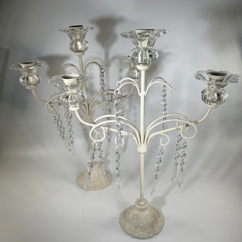Shabby chic candelabra - shabby,