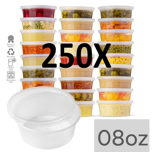 250x 8oz reusable - reusable, food