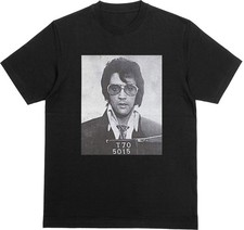 ELVIS MUGSHOT T-Shirt | Elvis Presley Musical Icon Tee | 1950s Legend Top