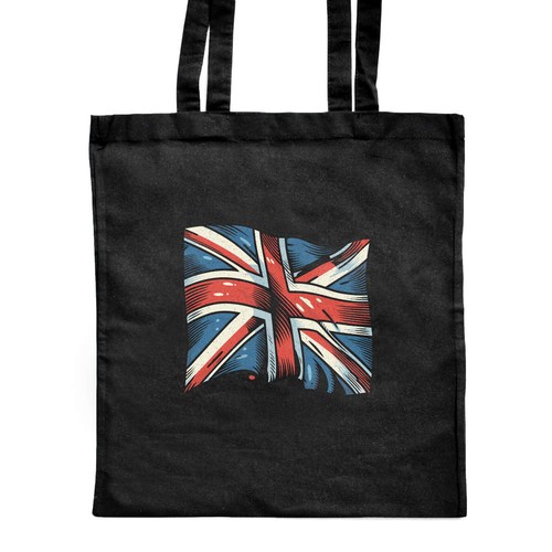 Waving union jack flag - jack, flag'