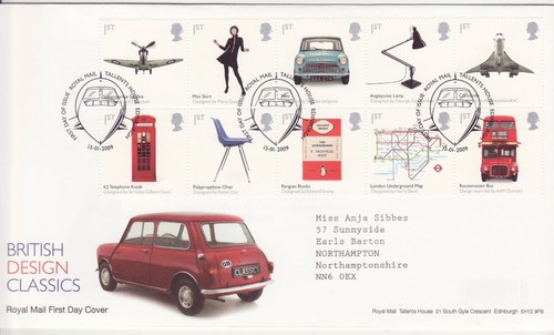 Stamps first day cover - gb,
