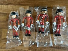 LONDON BEEFEATER Bendable Poseable Flexible Figure Toy X 4