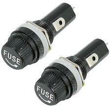 2 x Panel Mount Chassis Fuse