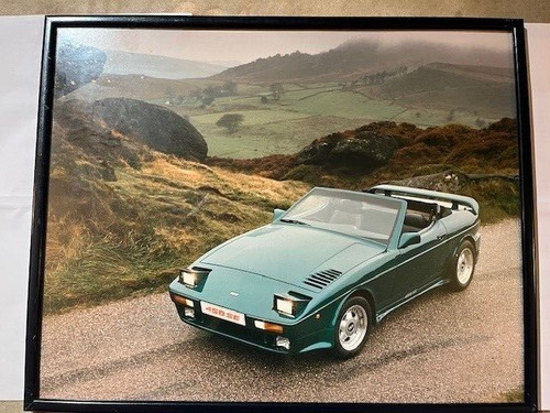Tvr 450 classic car framed - 450,